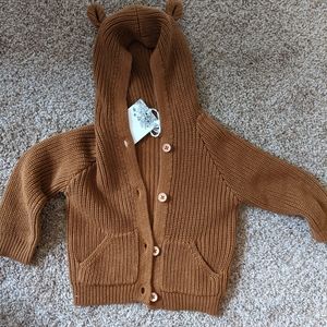 Jamie Kay bear cardi